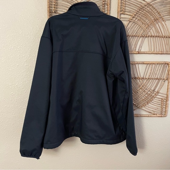 Columbia Jacket Black Full Zip Comfort Performance Active B30 Men's Sz XL B30 - Picture 3 of 13